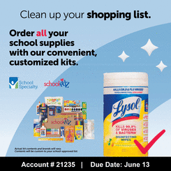  School Supply Kits Ordering Image